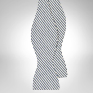 Polo Ralph Lauren Cotton Seersucker Bow Tie