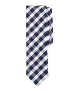 Brooks Brothers Gingham  Cotton Tie