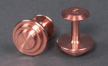 alice made this jasper copper cufflinks