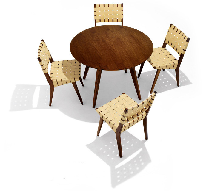 Knoll Risom Chairs and Dining Table